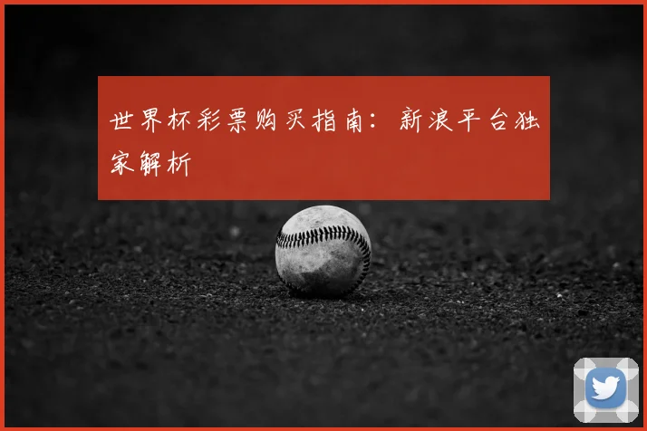世界杯彩票购买指南:新浪平台独家解析